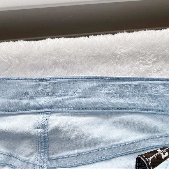 7 For All Mankind Cropped Skinny Jeans - Picture 5 of 8